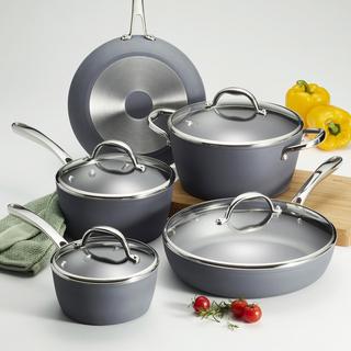 Gourmet Induction 9-Piece Cookware Set
