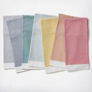 Diamond Chambray 7-Piece Kitchen Towel Set