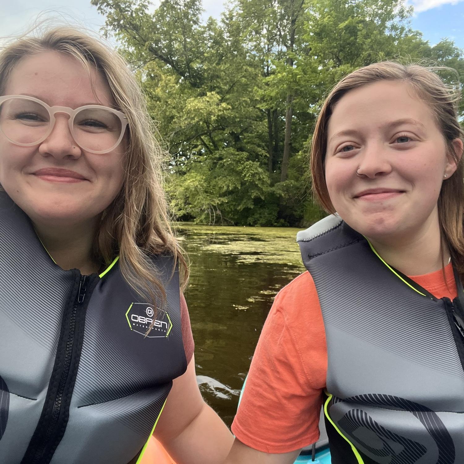 First trip in our kayaks!