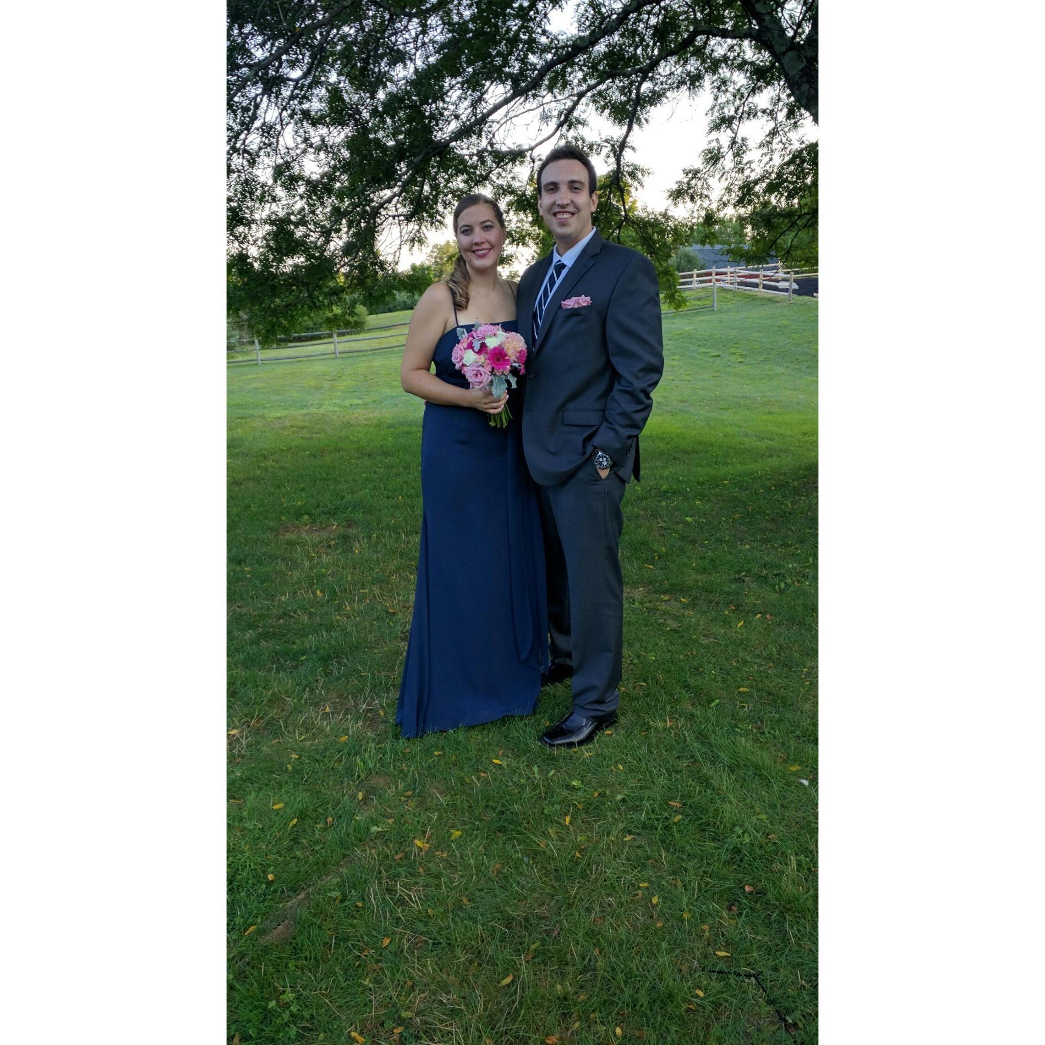 September 2016 at Luke and Marissa's Wedding!