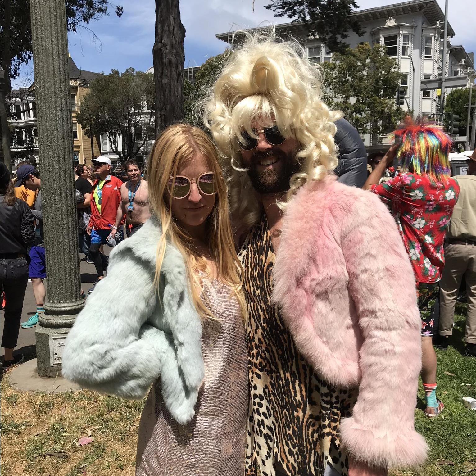 Bay to Breakers 2018. Furrry and Fabulous
