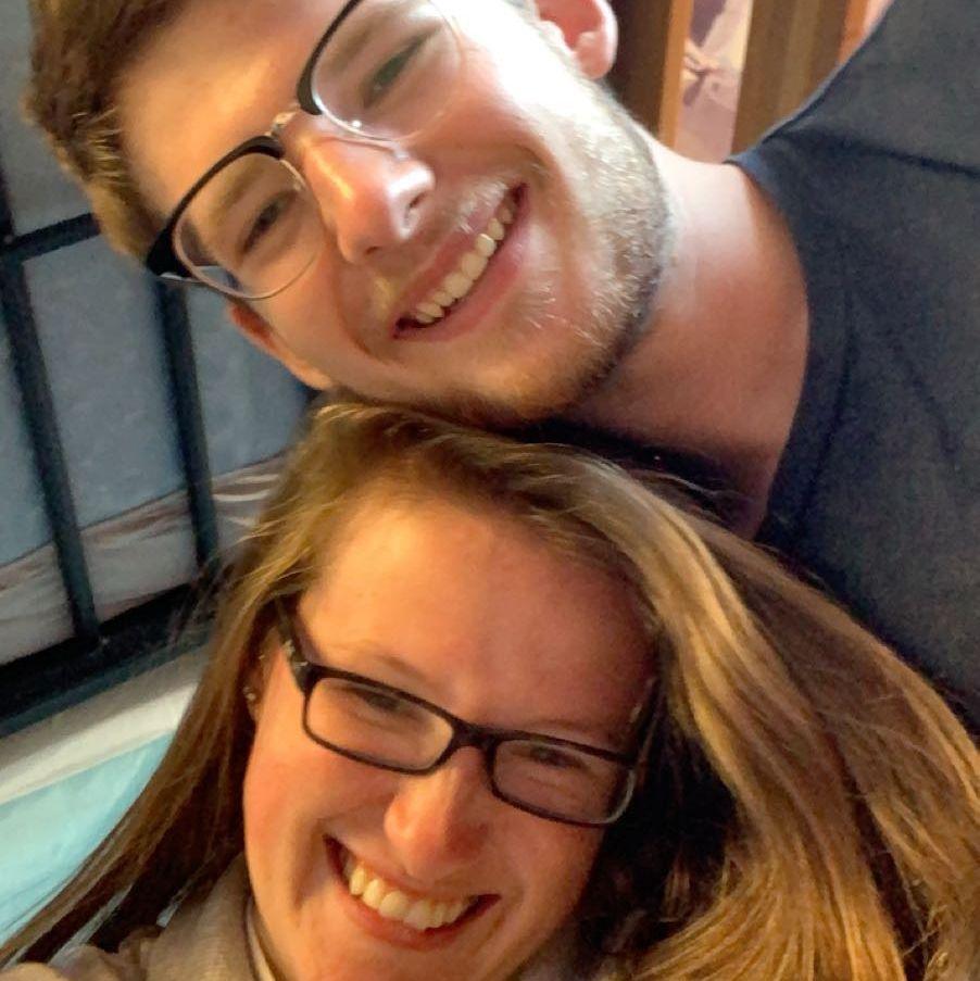 My first time visiting him after he left for school at ISU. Clearly, we missed each other.
