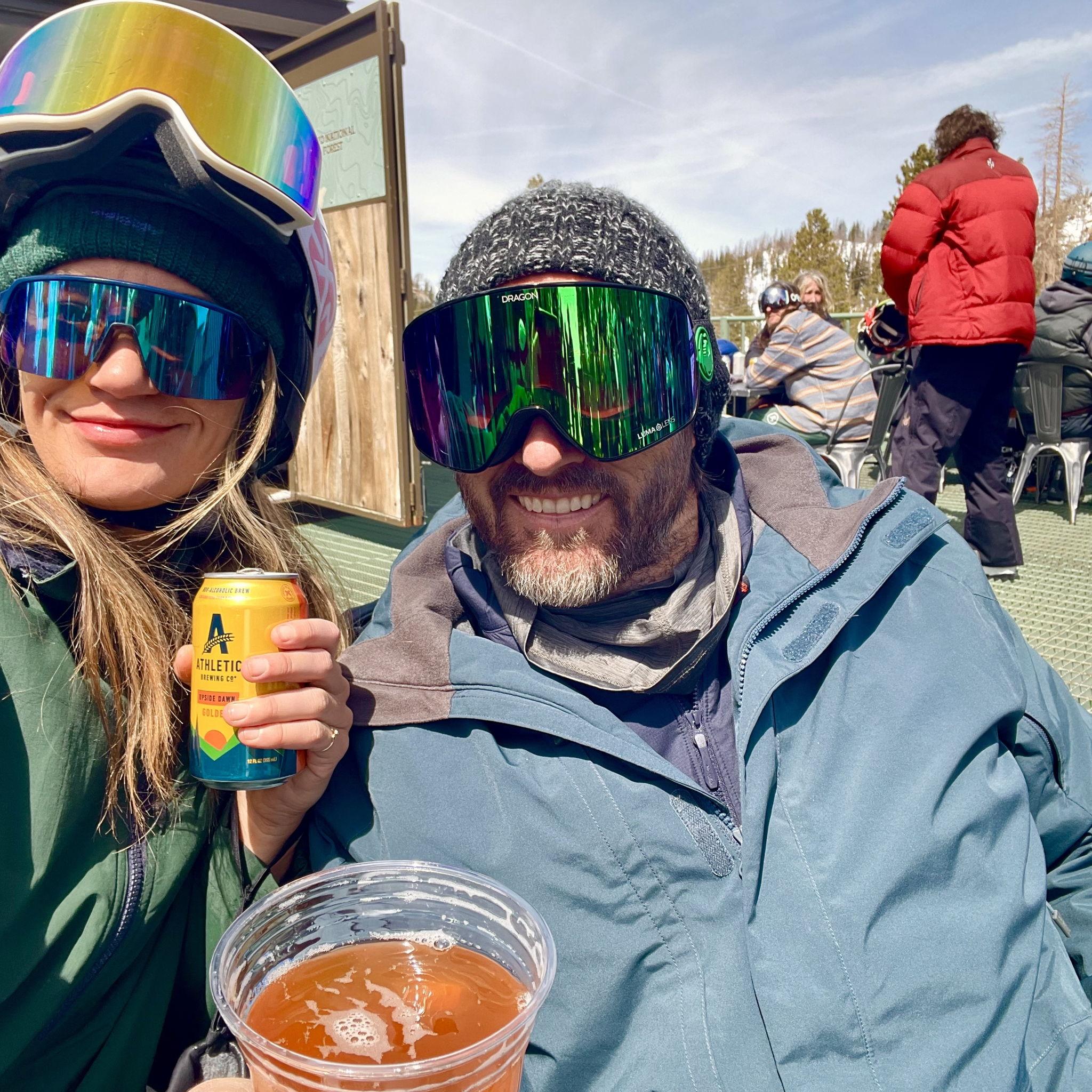 1st snowboarding trip to Mammoth