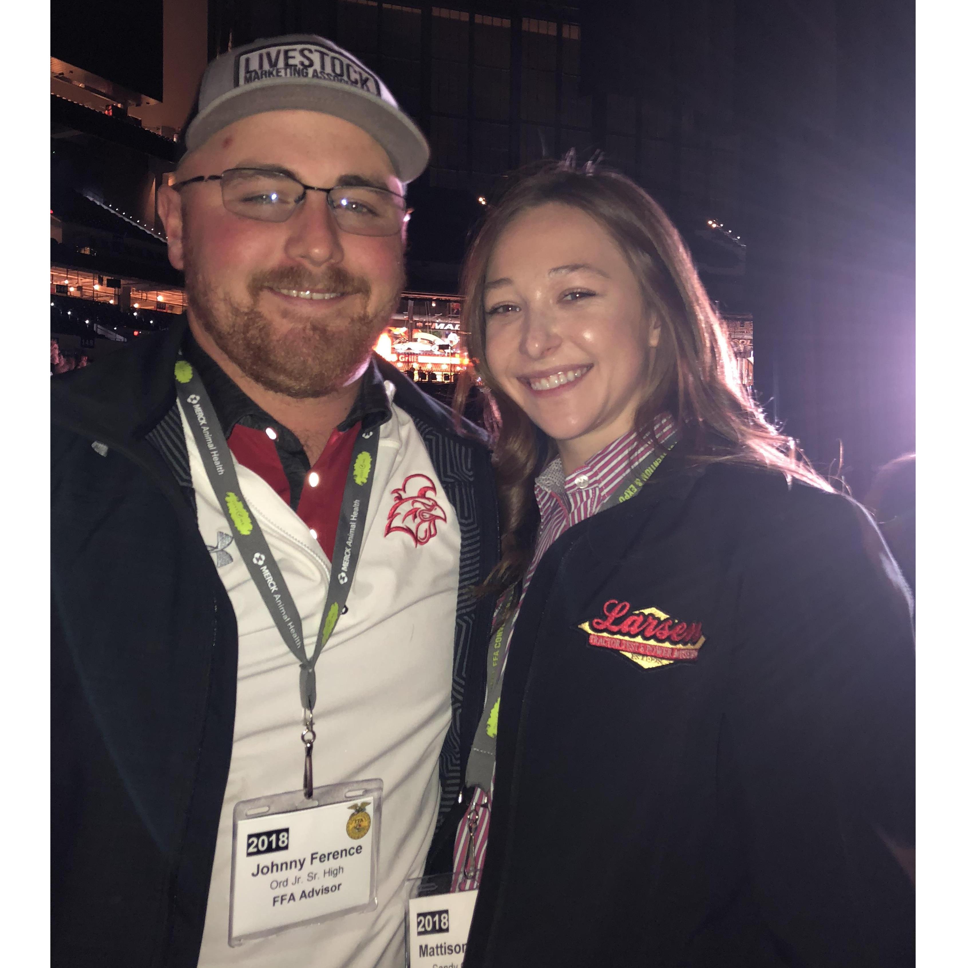 GARTH BROOKS CONCERT!!!! AMAZING!!! Yes...yes we did see him while we were at the National FFA Convention in Indy this last Fall...with our students.