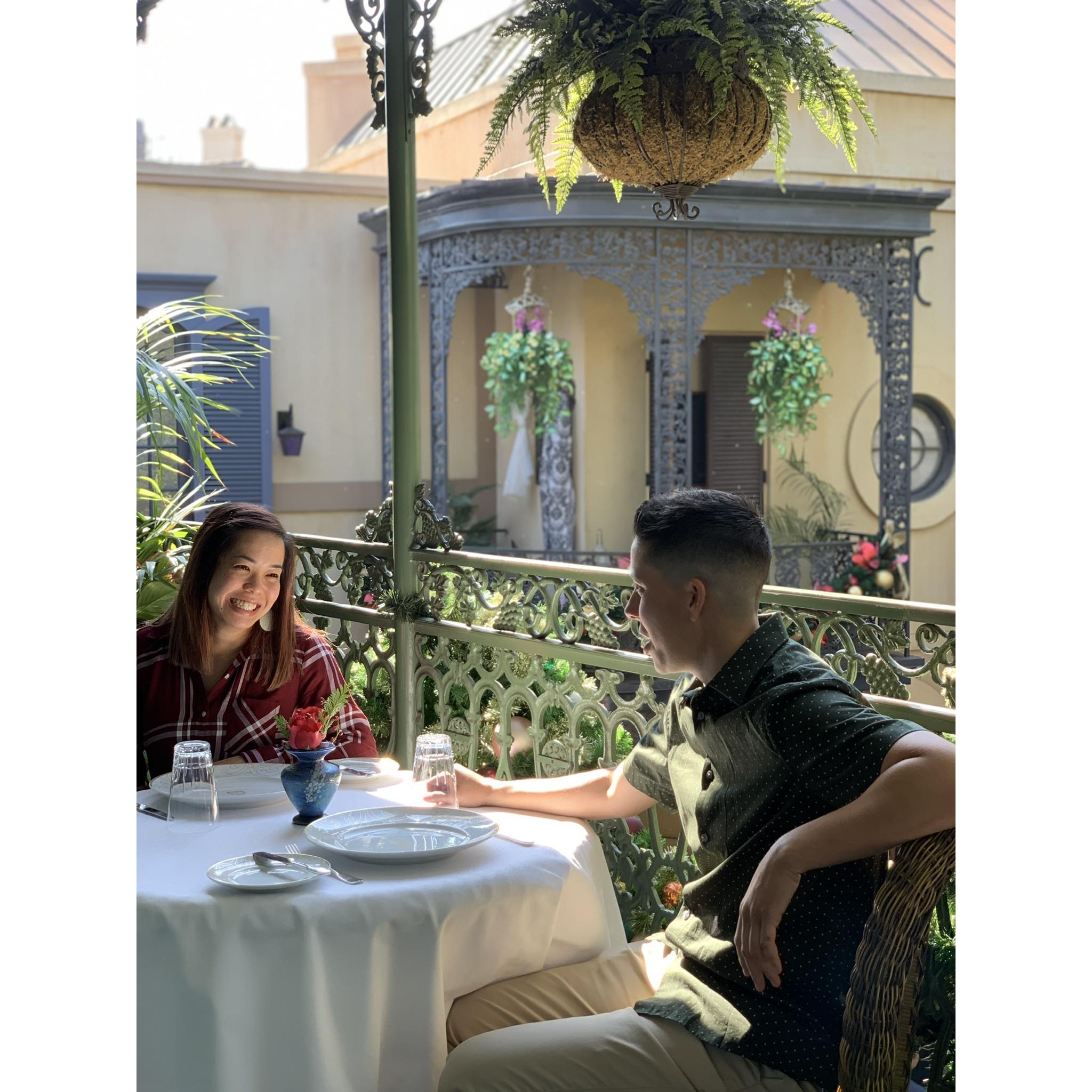 Club 33, Thanksgiving 2018