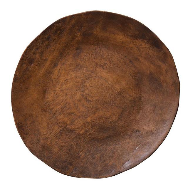 Vintage Wood Charger
