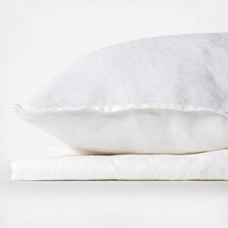 French Linen Pillow Sham, Set of 2