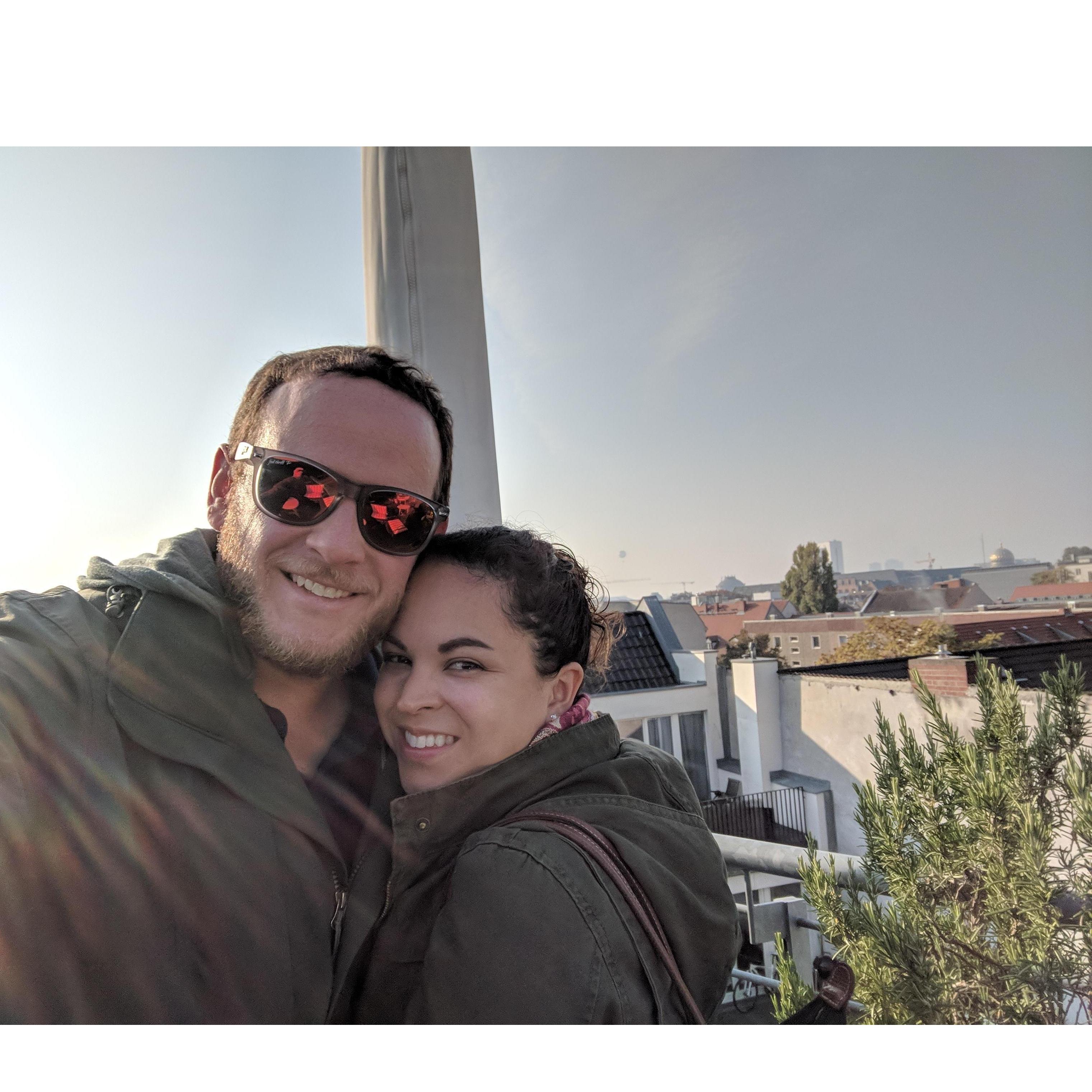 Sunset photo in Germany.