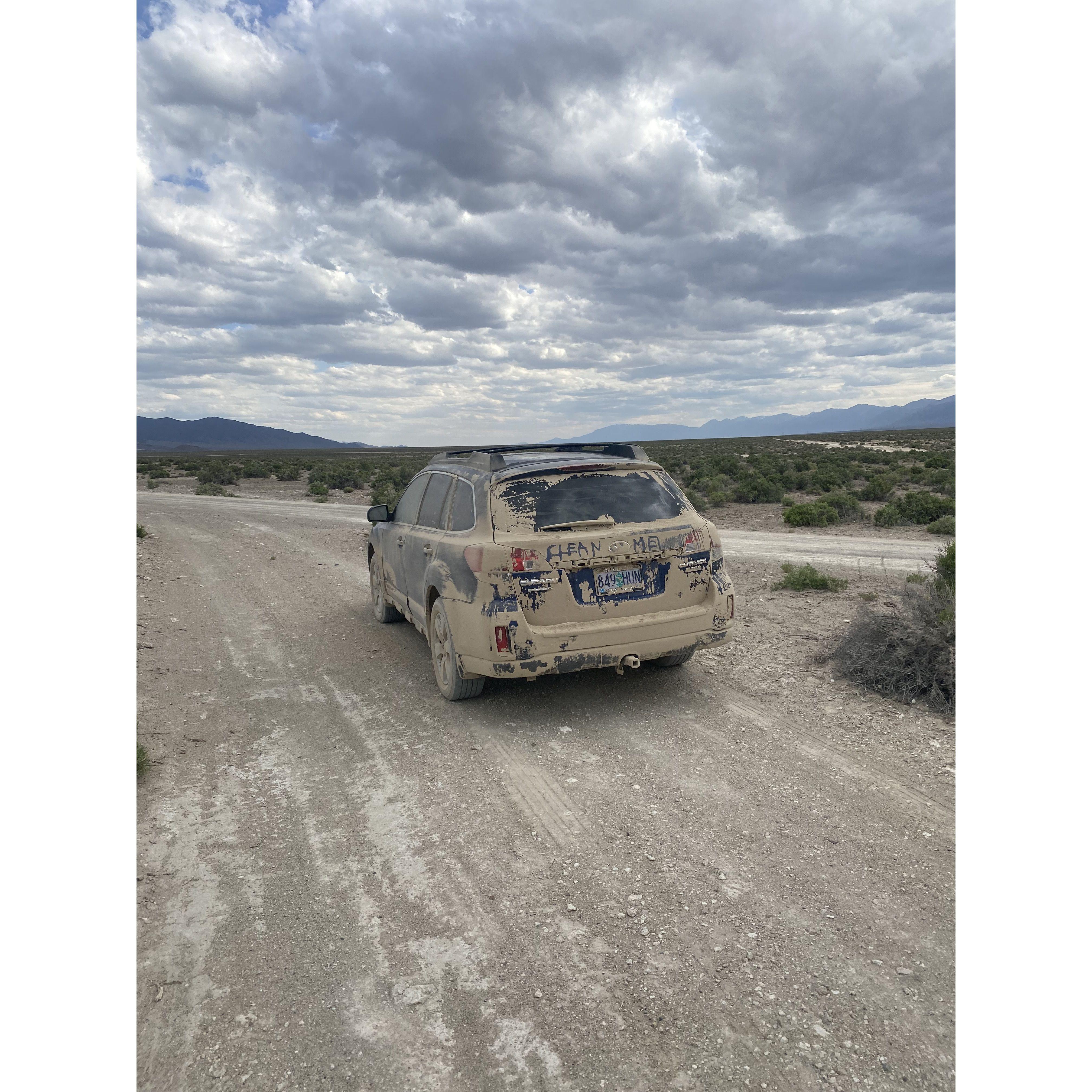 Somewhere in Nevada.