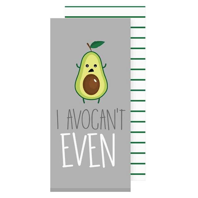2-Pack I Avocant Printed Kitchen Towel
