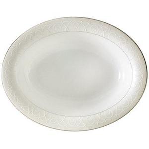 Ballet Icing Pearl 15.25" Oval Platter