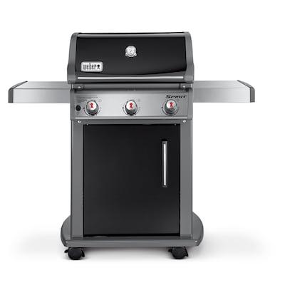 Weber Spirit E-310 Black 3-Burner Liquid Propane Gas Grill