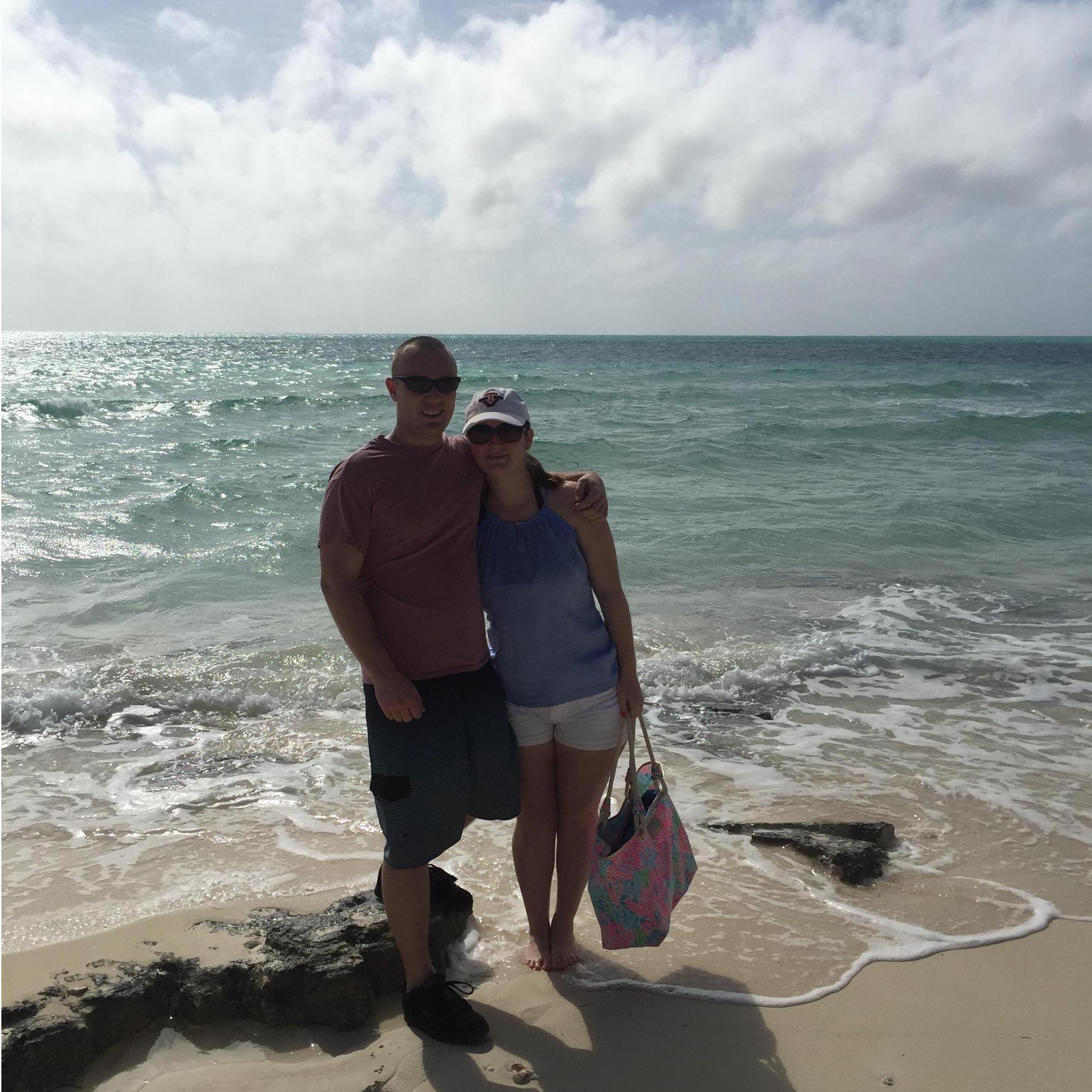 in the caribbean, where the sun is always warm and the beer is always cold