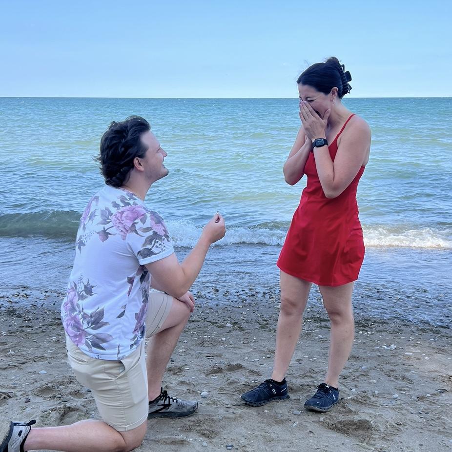Proposal at Grant Park!