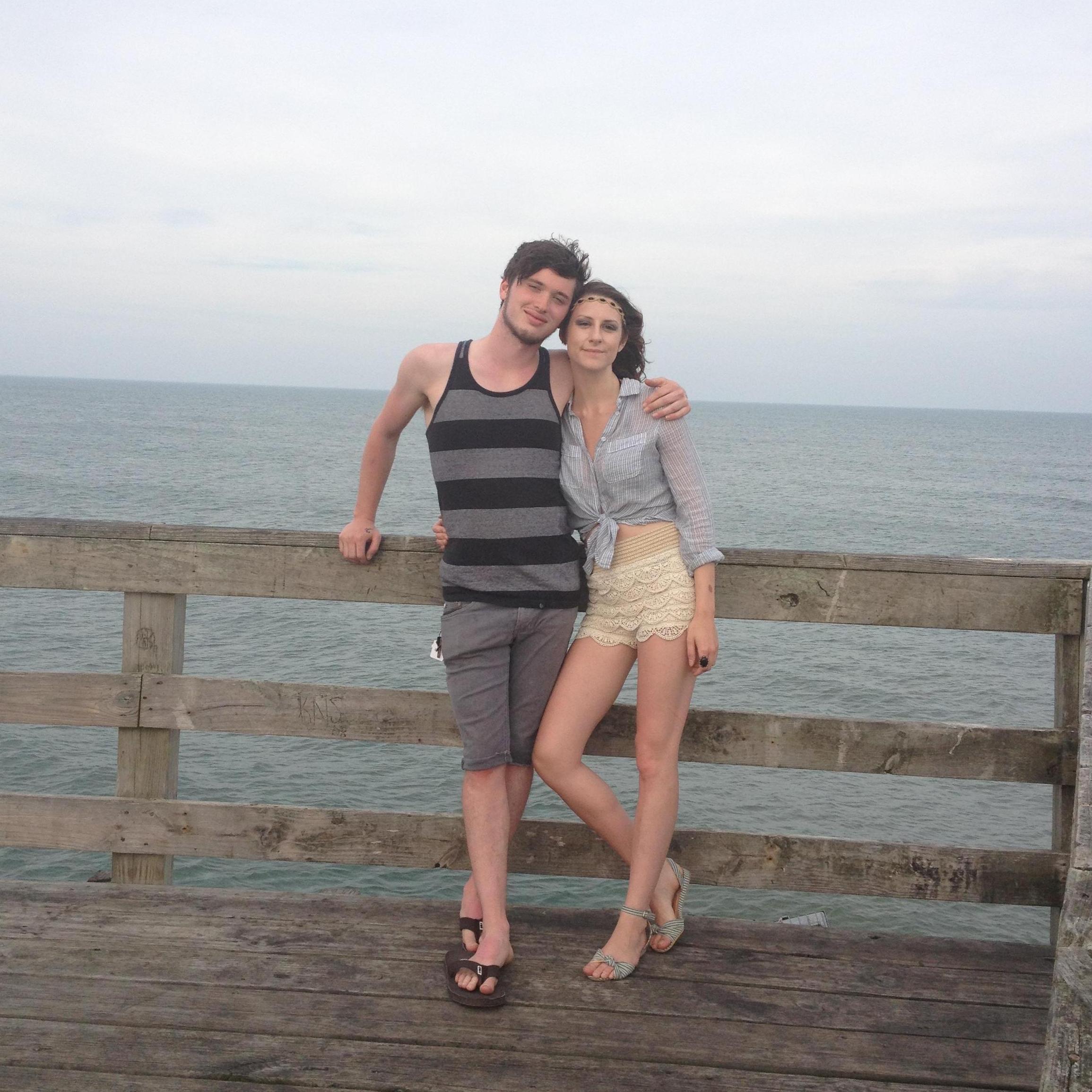 Our first trip together to the Outer Banks.