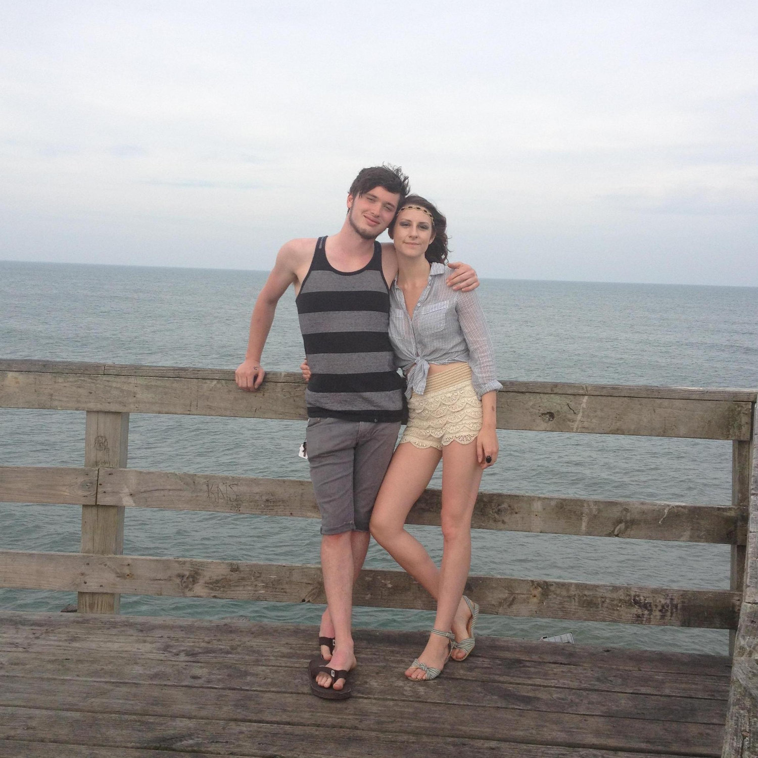 Our first trip together to the Outer Banks.
