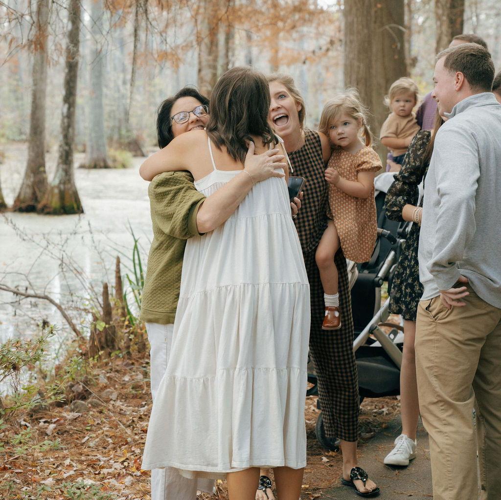 Nothing made me happier than seeing my sweet family. We have shared so many sweet moments together, and I am so thankful I got to share this one with them too.
