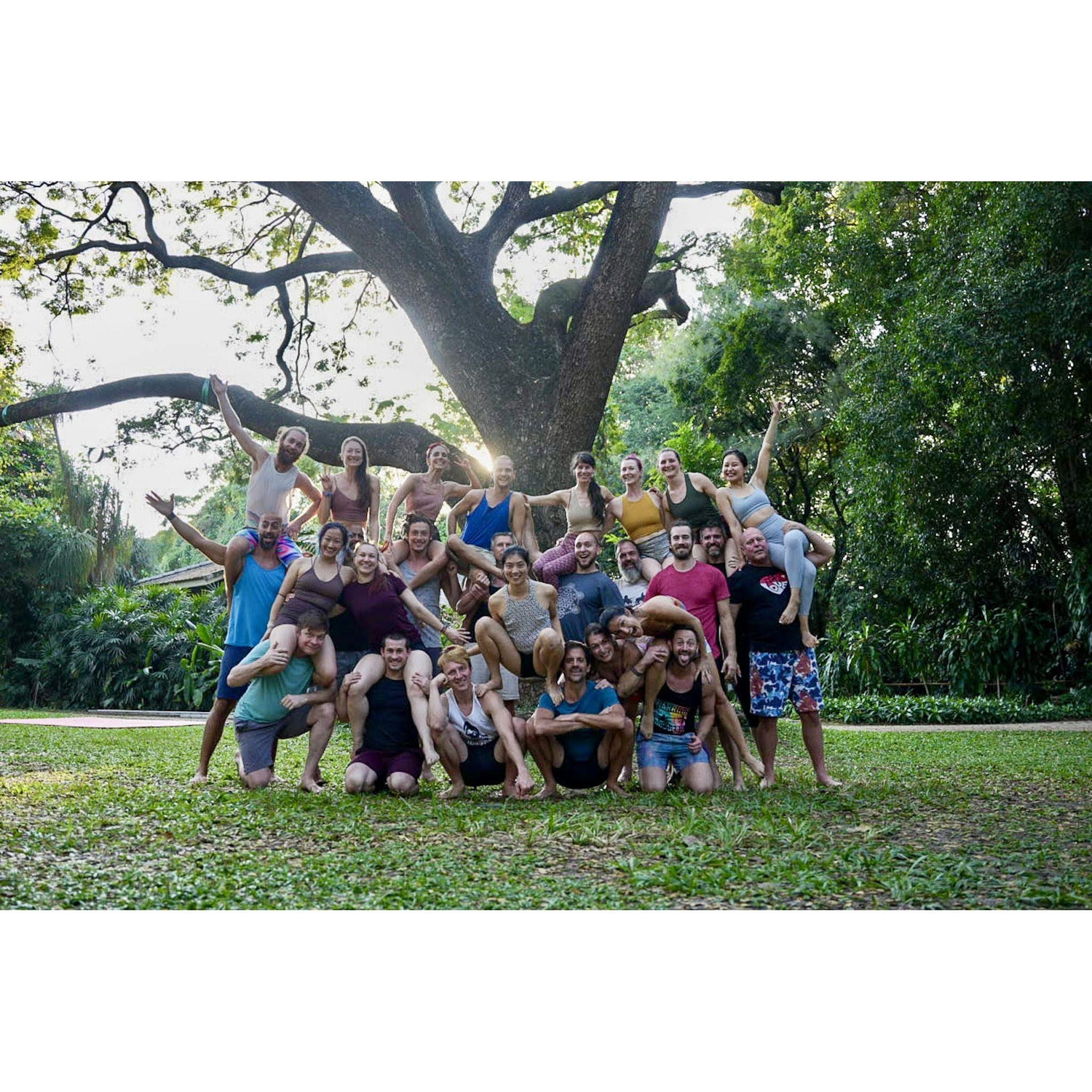 With friends in Thailand