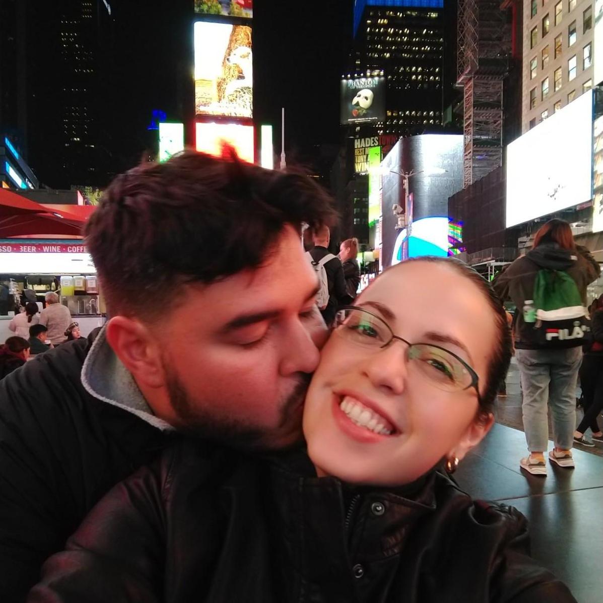 Fun Fact: It was on our last day in NYC while last minute packing that we first said "I love you!"