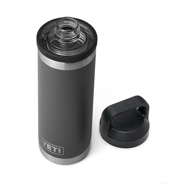 YETI Rambler 18 oz Bottle, Vacuum Insulated, Stainless Steel with Chug Cap