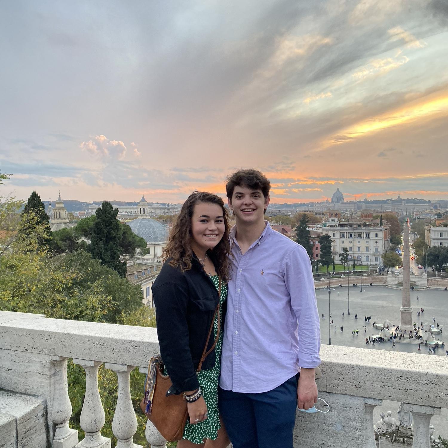 First date in Rome