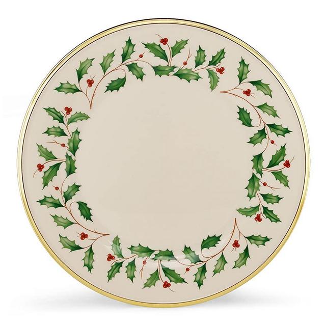 Lenox Holiday Dinner Plates, Set of 6