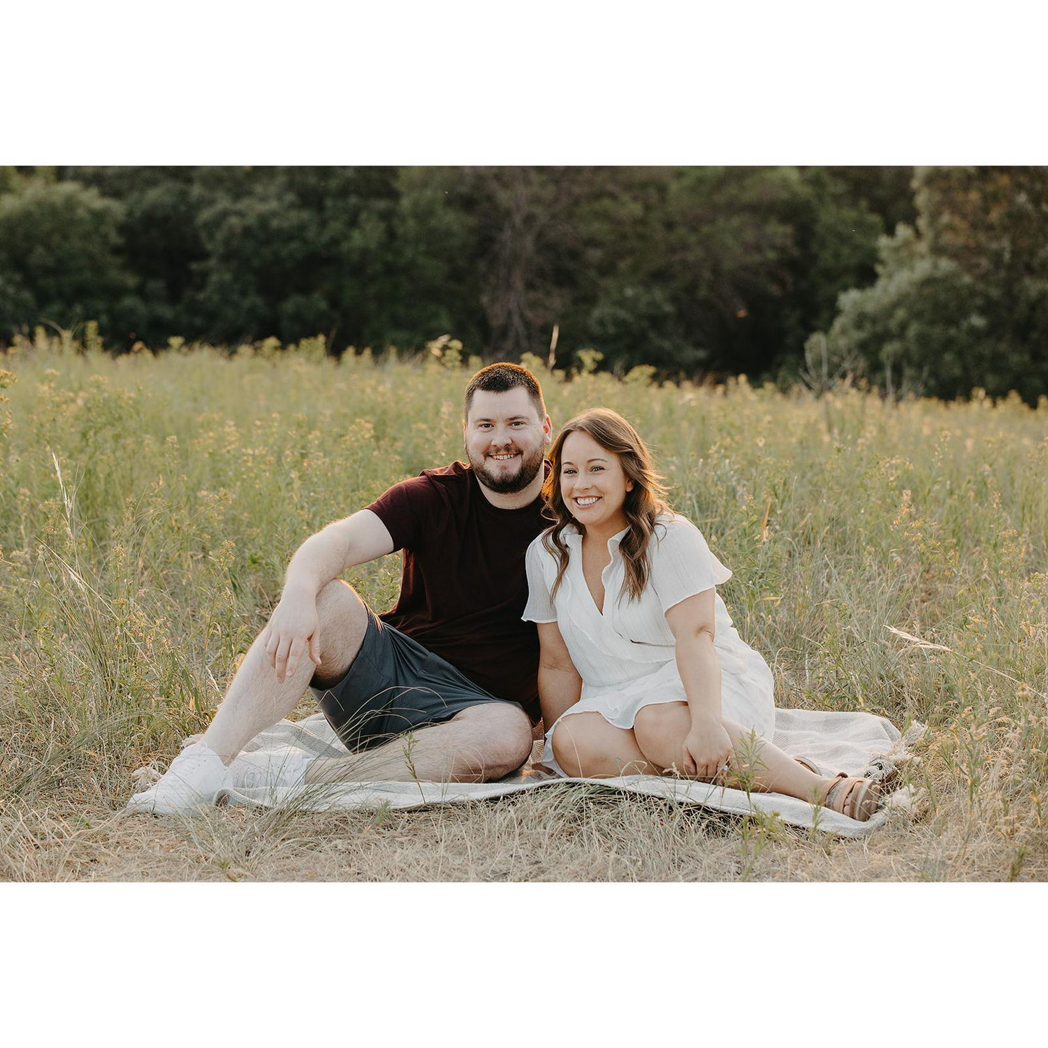Engagement photos, June 22, 2023, one year until we say I DO!