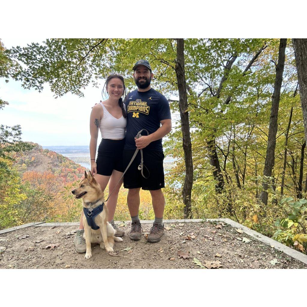 October 2024: Great River Bluffs State Park - Winona, Minnesota.