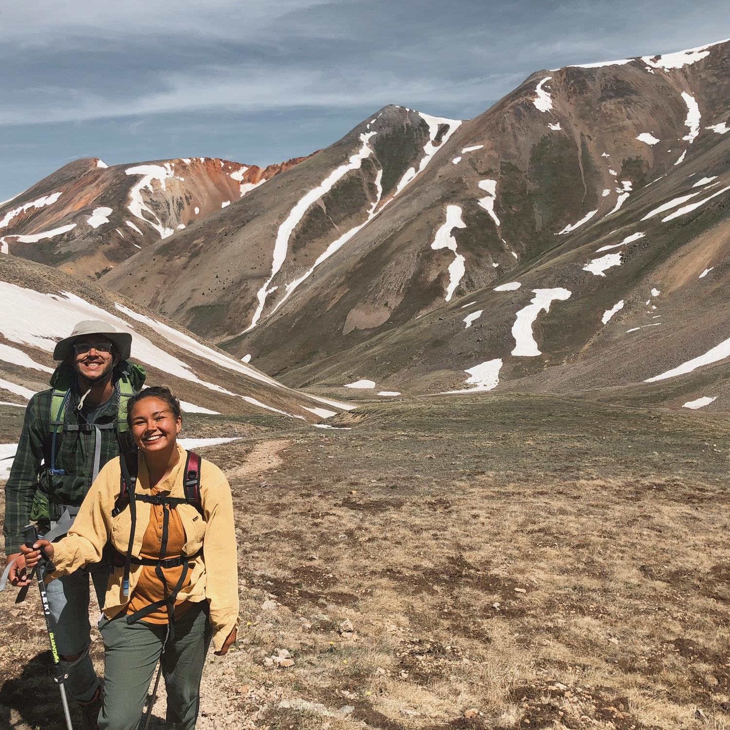 our first and only 14er in June 2020! This was a true testament to our love as Jack is afraid of heights and Val hates walking at an incline in general. But we did it!