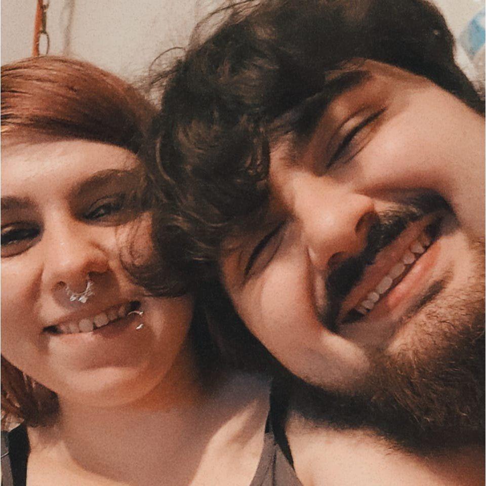One of our first photos together