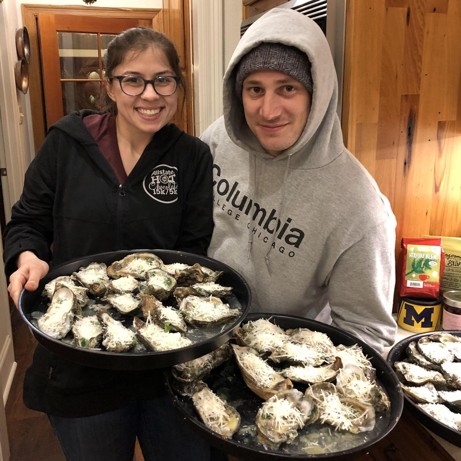 1/5/19  |  Lindsay's first time eating oysters