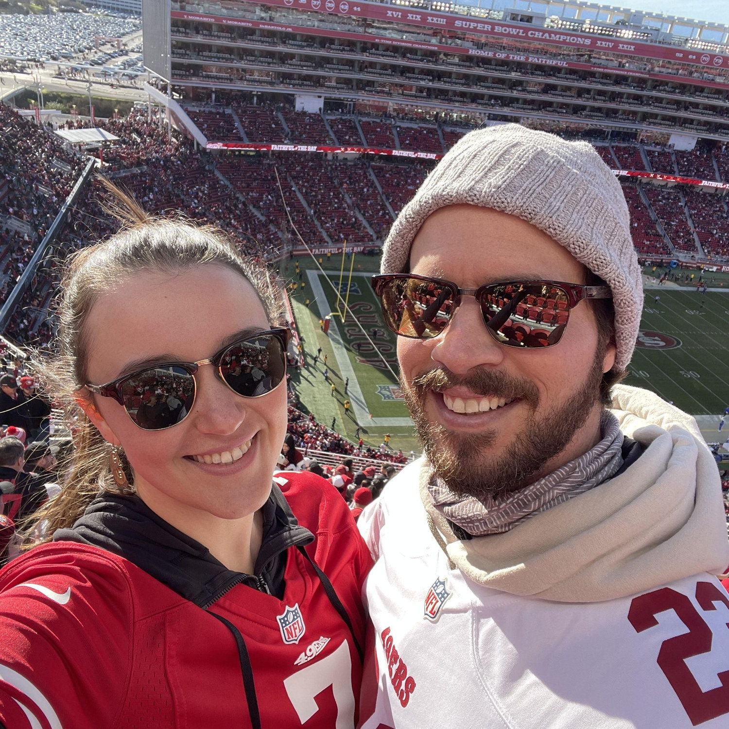 First time at Levi's Stadium