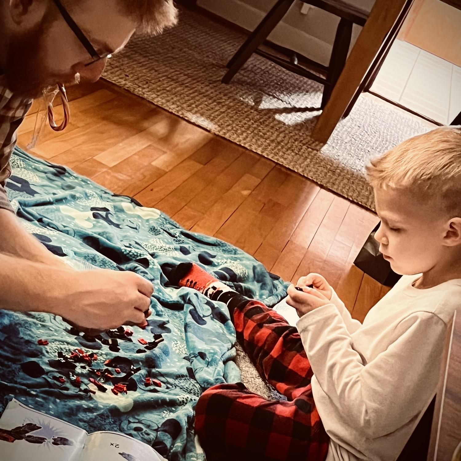 "Mommy it's boys only for Lego"