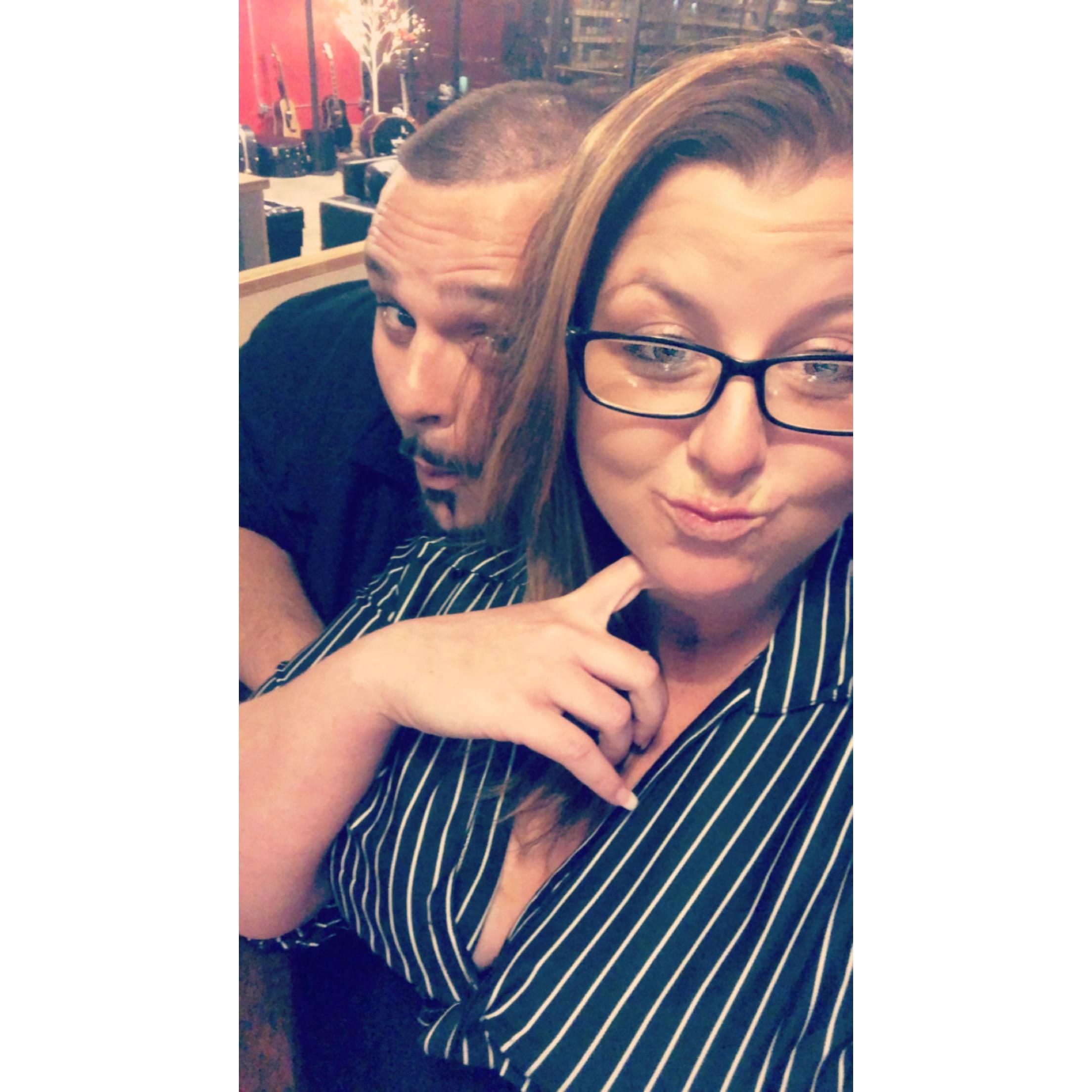 Our very first date