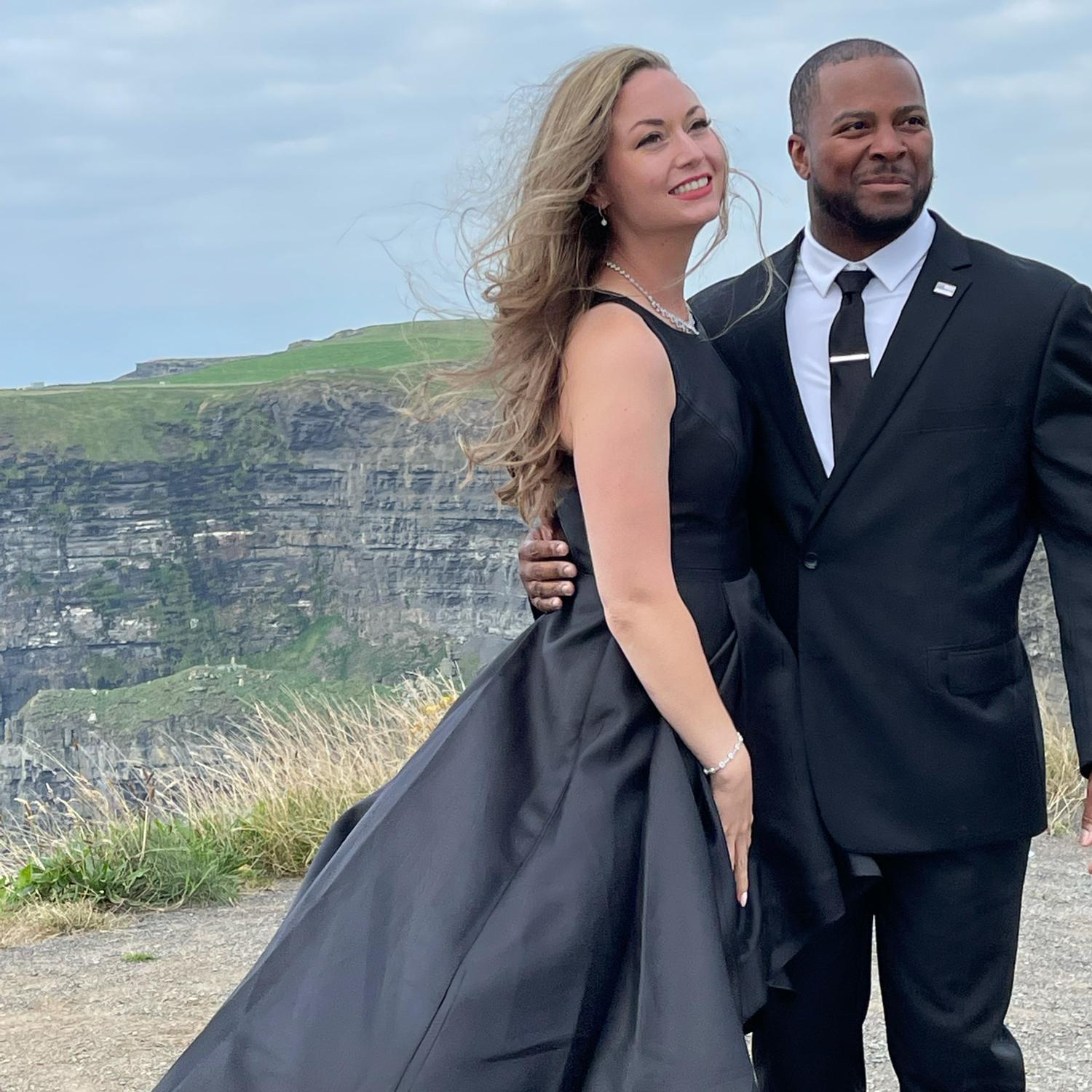 Cliffs of Moher- CJ and Ana’s wedding