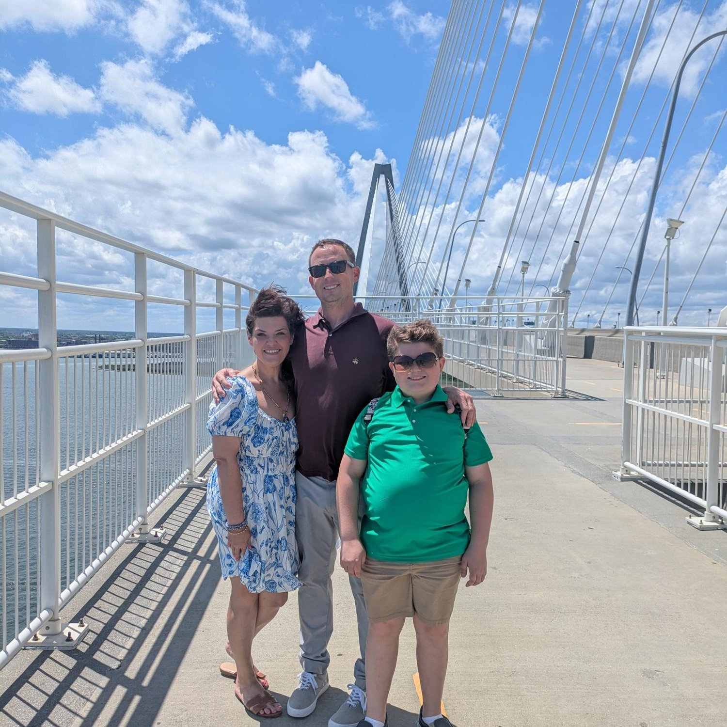 We walked up the Ravenel Bridge!