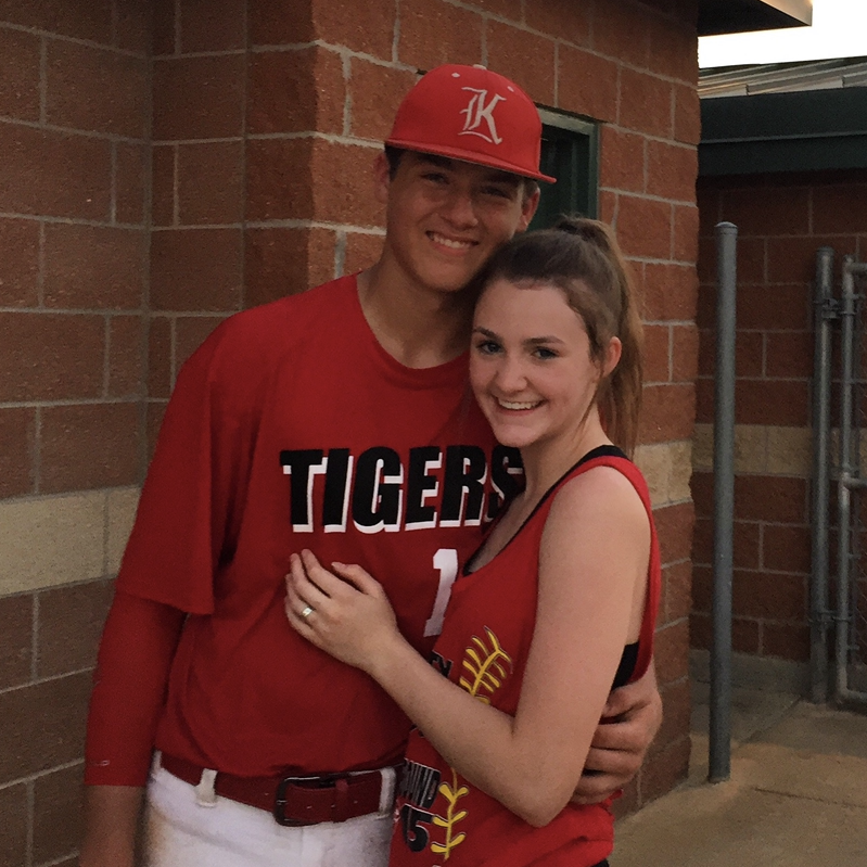 Emma's first time to watch Jacob play ball!