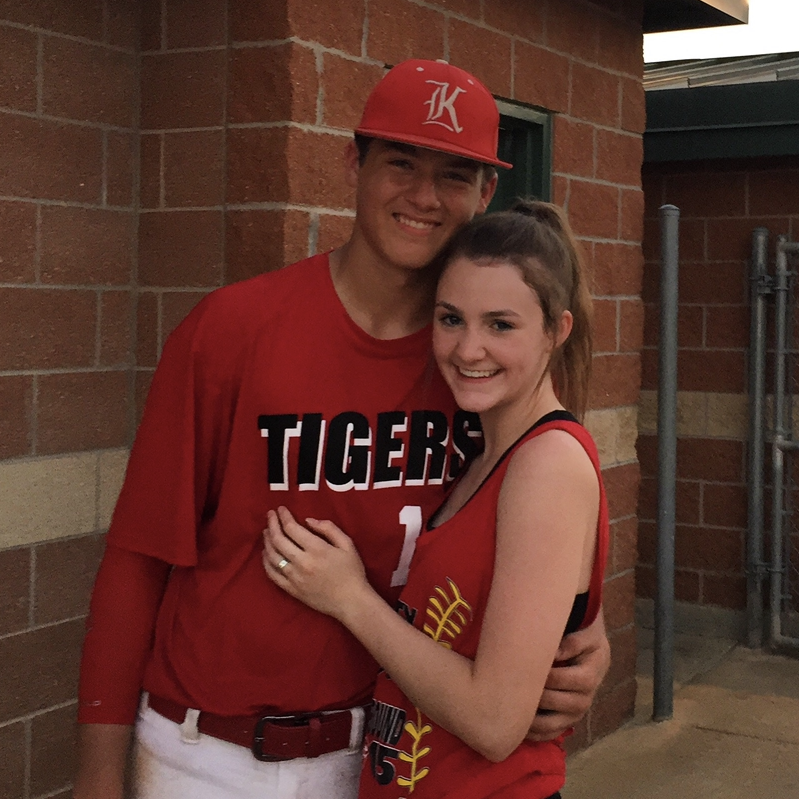 Emma's first time to watch Jacob play ball!