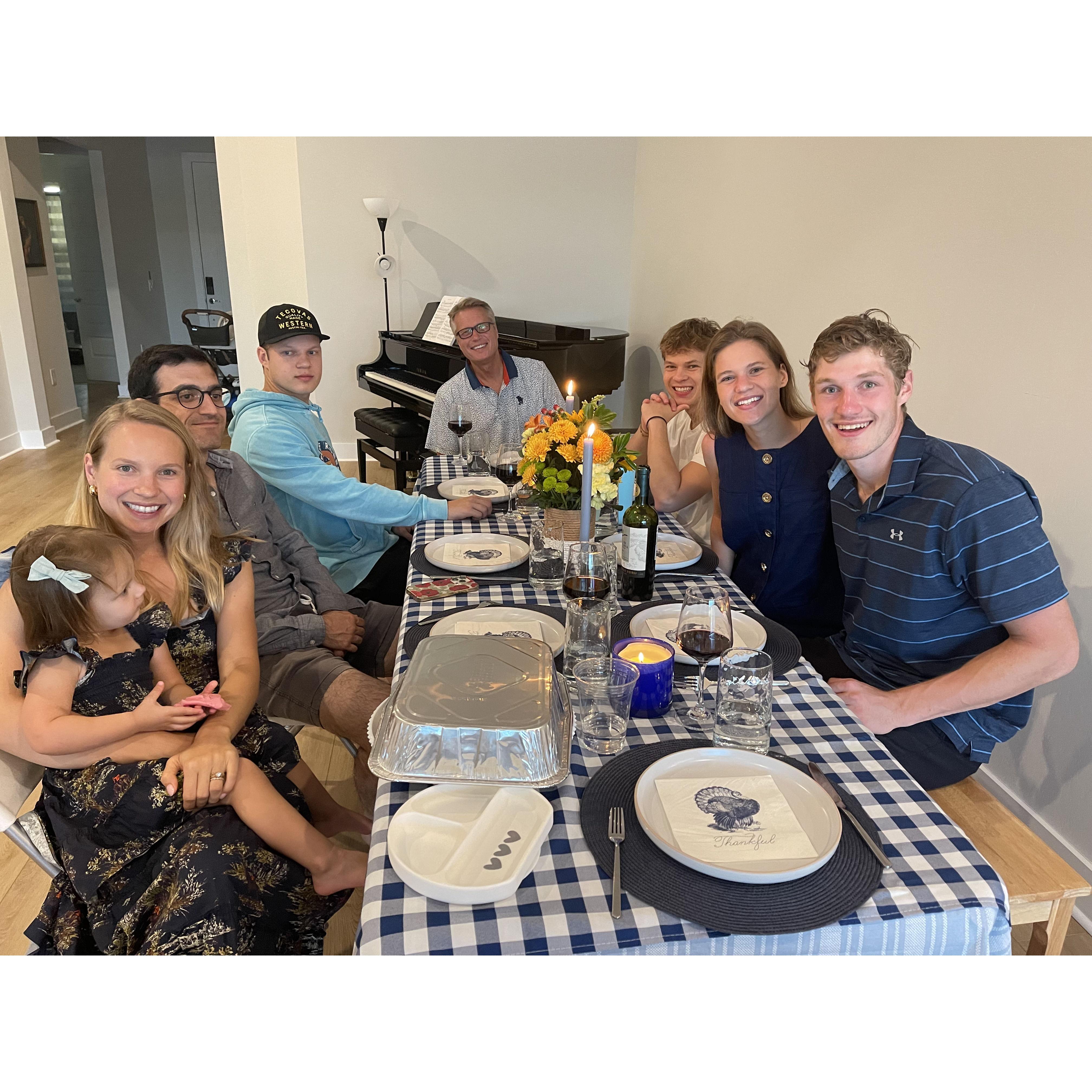 Thanksgiving with the Jaces!