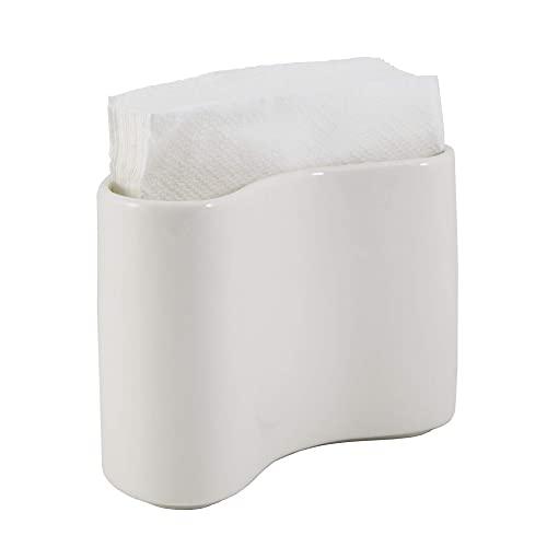 Scarlettwares Napkin Holder Ceramic Napkin Holder for Cloth Napkins and Paper Napkins
