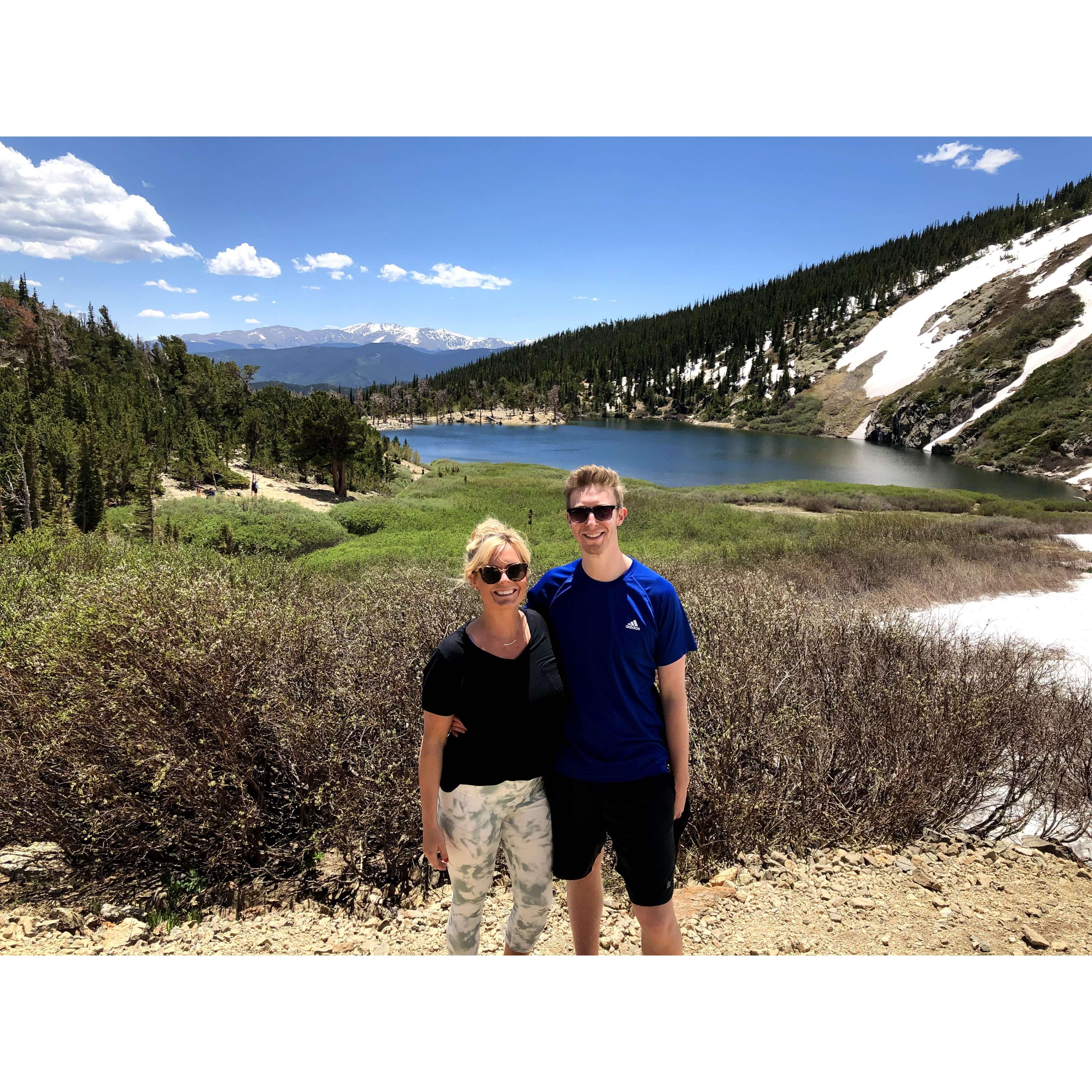 Hike to St. Mary's Glacier in Denver