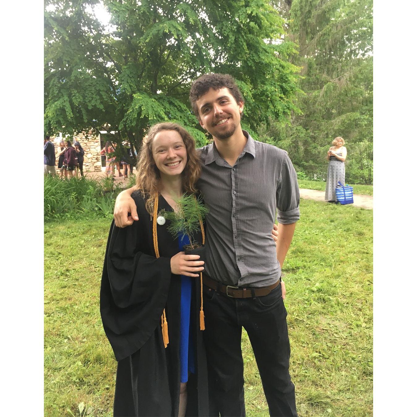 Rhys' WWC graduation ceremony (2018)