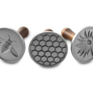Nordic Ware 01250 Honeybee Cast Cookie Stamps