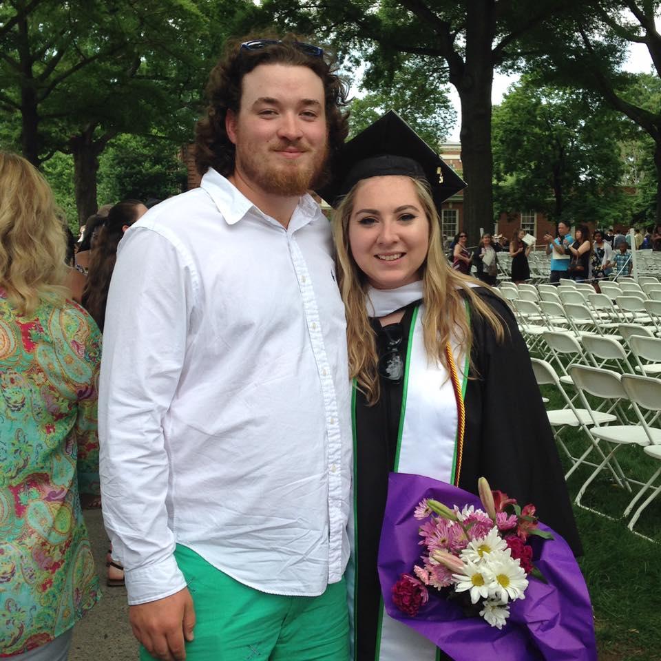 My college graduation at RMC in 2017. This marked the end of 4 years of long distance because Clayton also transferred from Shepherd to UMD after that semester.