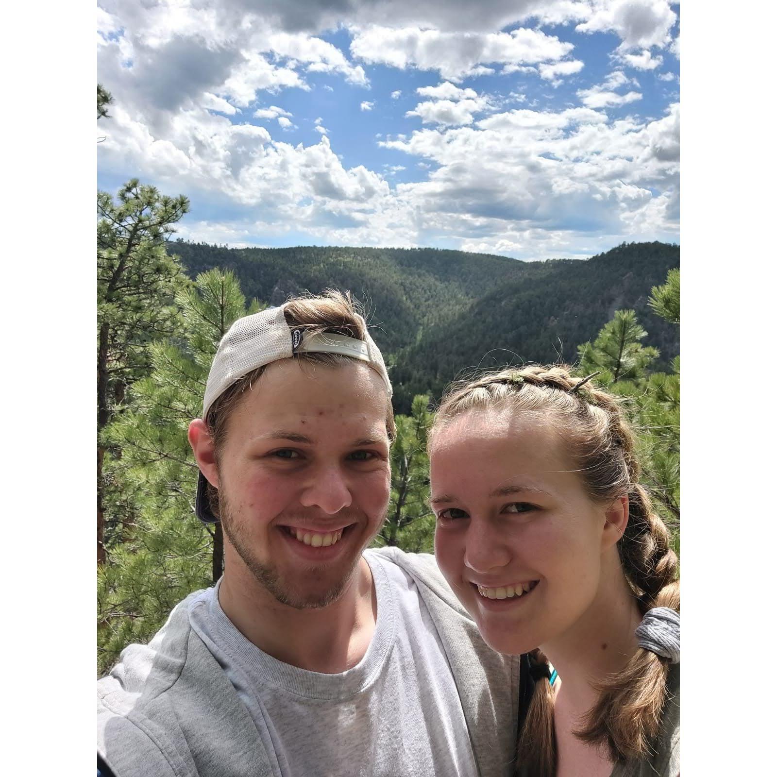 Our 1 year anniversary in the Black Hills, Summer 2021