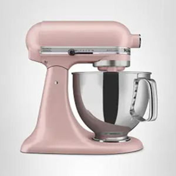 KitchenAid Artisan Series 5 Quart Tilt Head Stand Mixer with Pouring Shield KSM150PS, Dried Rose