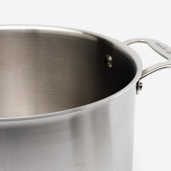 Maid In Stainless Clad Stock Pot