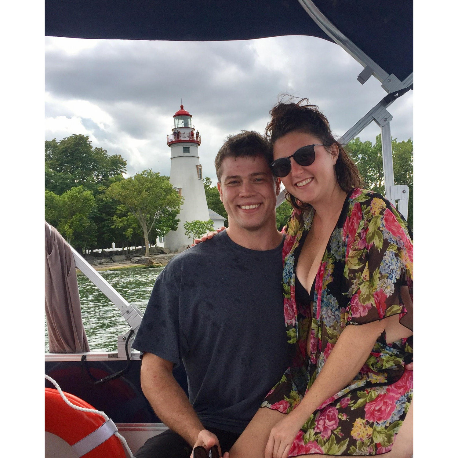 Cruising past the Marblehead Lighthouse, OH