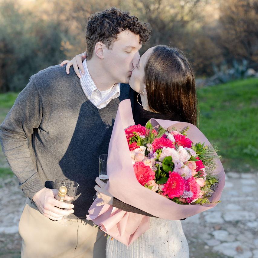 Photos from our engagement in Greece!