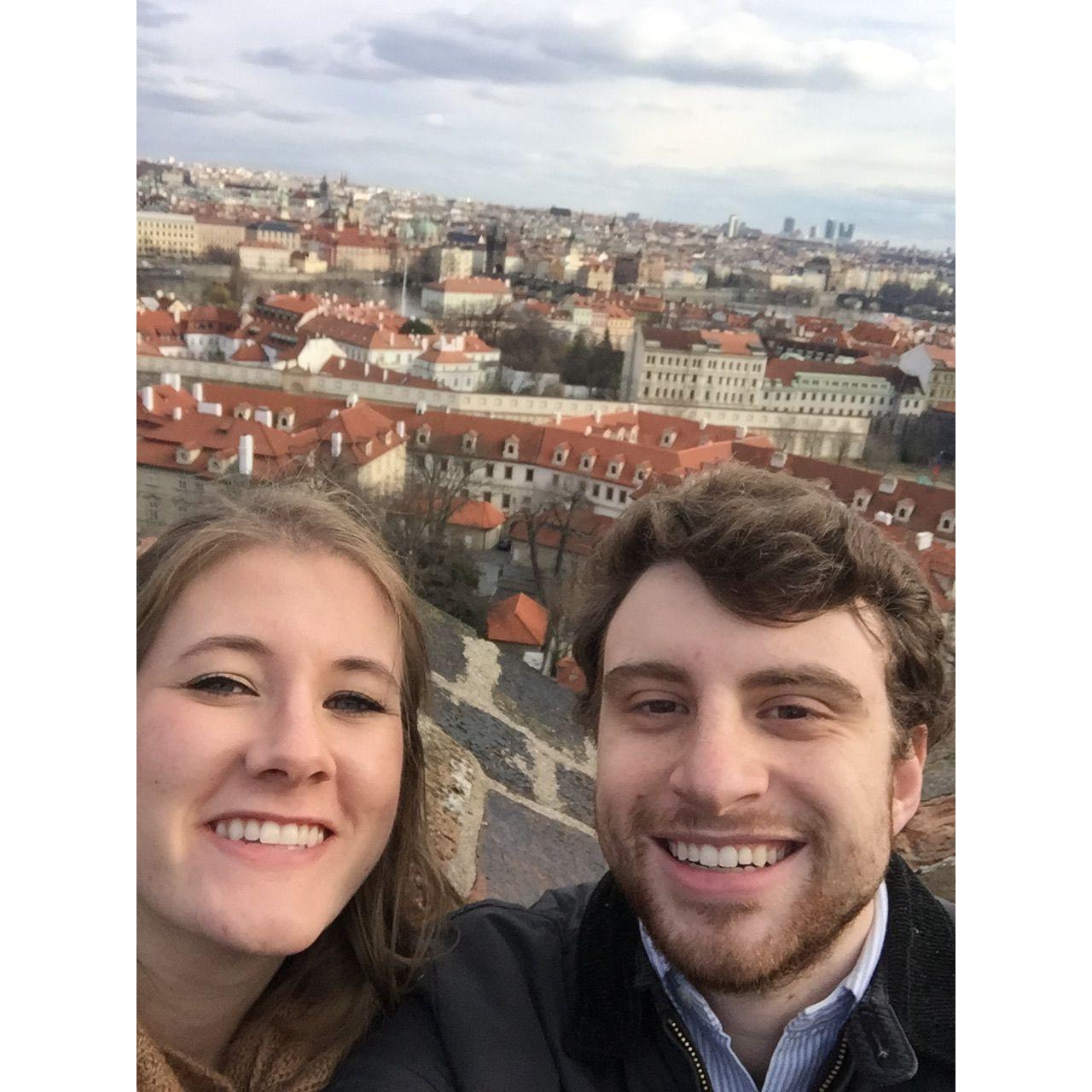 March 2017: Natalie discovers a love of Rick Steves walking tours and Anthony discovers a love of curry wurst on a trip to Berlin and Prague